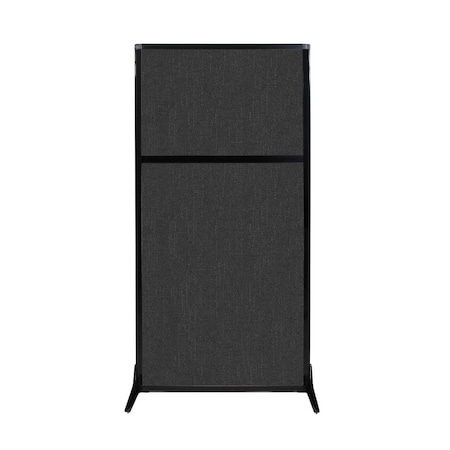 Versare Work Station Screen 33" x 70" Black Fabric 1841102
